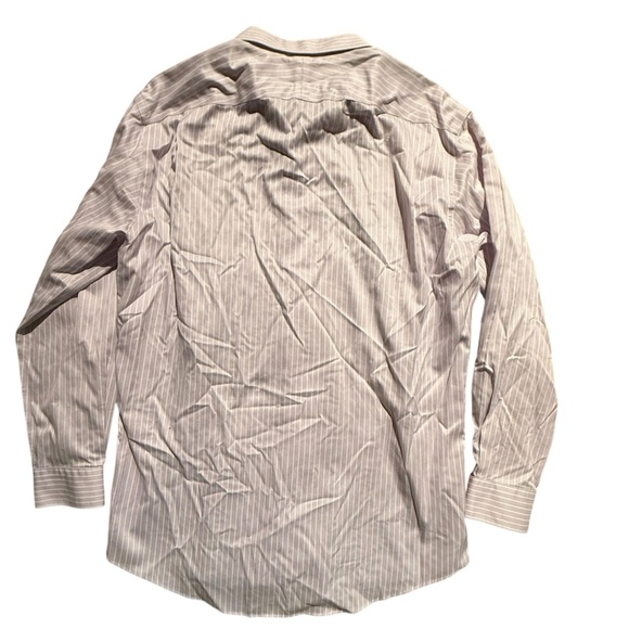 Nordstrom Wrinkle-Free Stripe Shirt 17 34/35 - Picture 3 of 5